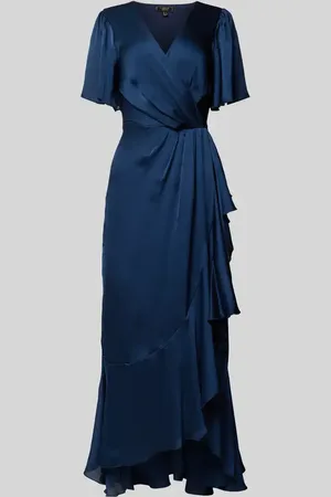 Lipsy London Cocktailkleid in Wickel-Optik in , Größe 34