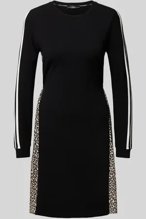 Marc Cain Knielanges Kleid mit Rundhalsausschnitt in , Größe 42