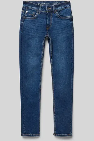 Garcia Slim Fit Jeans mit Label-Patch Modell 