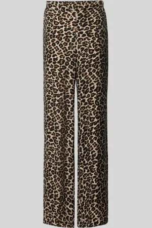 B YOUNG Wide Leg Stoffhose mit elastischem Bund Modell 