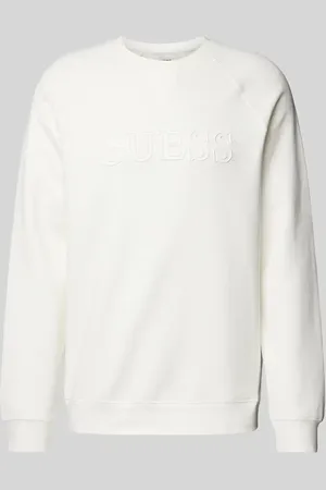 Guess Sweatshirt mit Label-Print Modell 