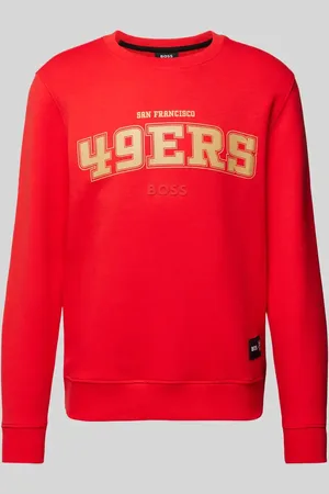 HUGO BOSS Sweatshirt mit Label-Patch Modell 