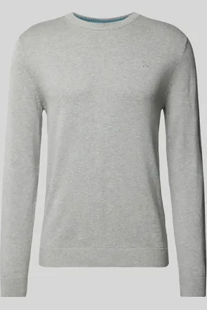 TOM TAILOR Strickpullover mit Label-Stitching Modell 