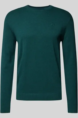 TOM TAILOR Strickpullover mit Label-Stitching Modell 