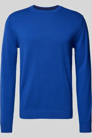 TOM TAILOR Strickpullover mit Label-Stitching Modell 