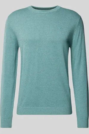 TOM TAILOR Strickpullover mit Label-Stitching Modell 