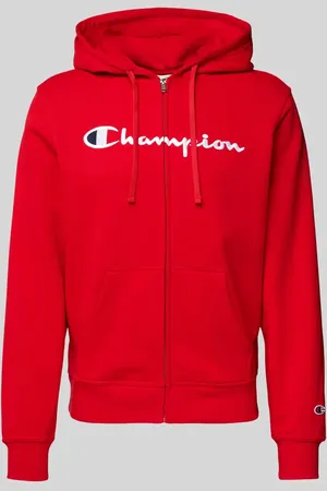 Champion Sweatjacke mit Label-Stitching in , Größe S