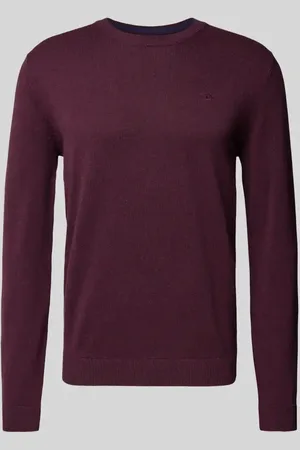 TOM TAILOR Strickpullover mit Label-Stitching Modell 