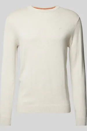 TOM TAILOR Strickpullover mit Label-Stitching Modell 