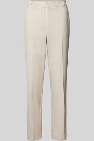 Comma, Slim Fit Stoffhose mit Strukturmuster in , Größe 34