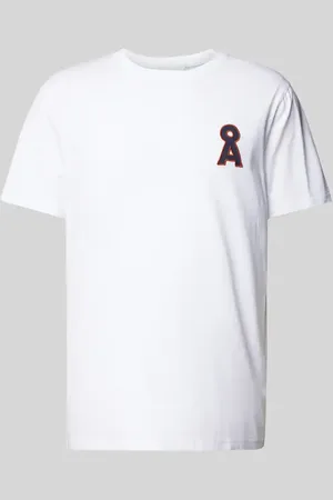 Armedangels T-Shirt mit geripptem Rundhalsausschnitt Modell 