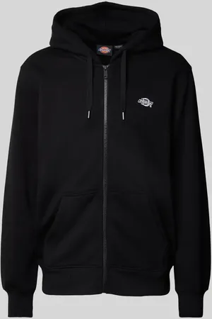 Dickies Sweatjacke mit Label-Stitching Modell 