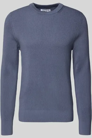 Jake*s Strickpullover mit Rundhalsausschnitt in , Größe XL