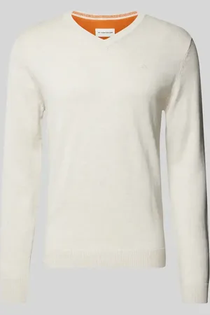 TOM TAILOR Regular Fit Strickpullover mit V-Ausschnitt in , Größe XXXL