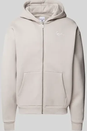Karl Kani Sweatjacke mit Label-Stitching in , Größe XL