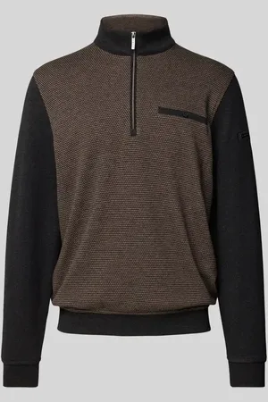 Bugatti Sweatshirt mit Stehkragen in , Größe S