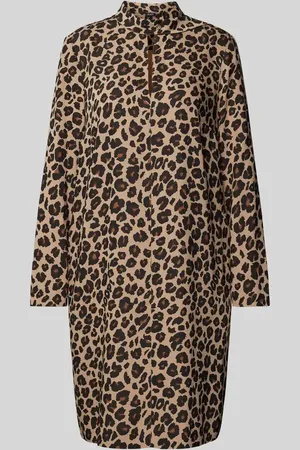 JOOP! Knielanges Kleid mit Stehkragen in , Größe 38