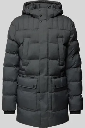 Geox Steppjacke mit Stehkragen in , Größe 56
