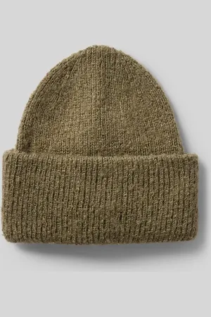 Pieces® Beanie mit breitem Umschlag und Effektgarn Modell 