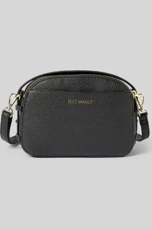 HEY MARLY Handtasche mit Label-Applikation Modell 