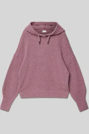 QS by s.Oliver Comfort Fit Hoodie in flauschigem Strick in , Größe 158