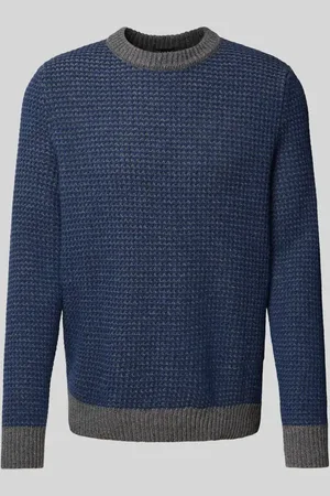 Maerz Strickpullover aus Schurwolle mit Rundhalsausschnitt in , Größe 56