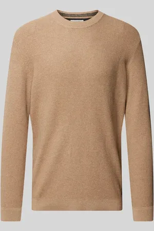 TOM TAILOR Regular Fit Strickpullover aus atmungsaktiver und weicher Baumwolle in , Größe XXL