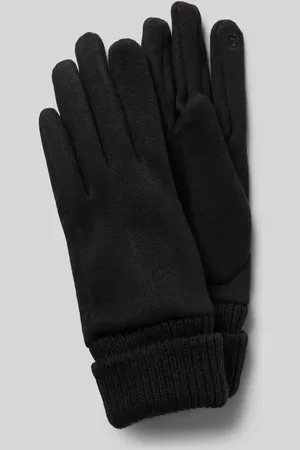 Eem Handschuhe mit gerippten Abschlüssen in , Größe L