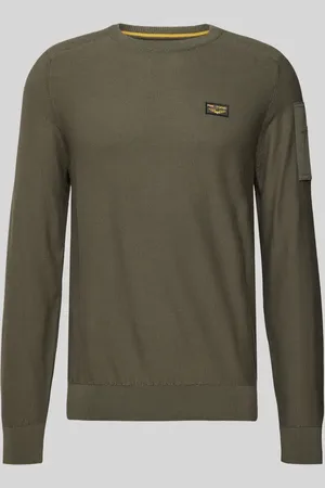 PME Legend™ Strickpullover mit Label-Detail in , Größe S