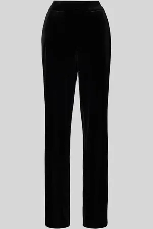STEHMANN Straight Leg Stoffhose mit elastischem Bund Modell 