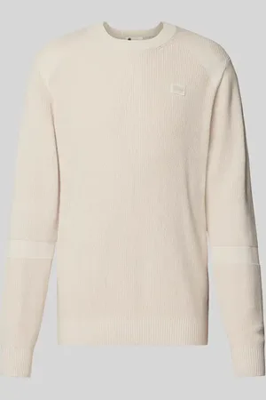 G-Star Strickpullover mit Label-Stitching in , Größe S