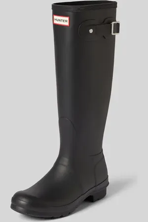 Hunter Gummistiefel mit Label-Badge in , Größe 36