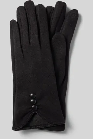 Eem Handschuhe mit Zierknöpfen in , Größe M