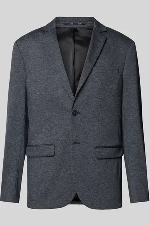 SELECTED Slim Fit 2-Knopf-Sakko mit Reverskragen Modell 