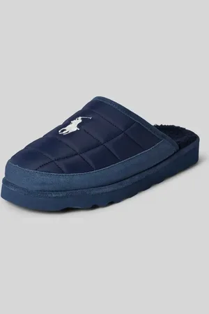Ralph Lauren Slides mit Logo-Stitching in , Größe 42
