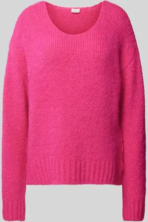 Milano Oversized Strickpullover mit gerippten Abschlüssen in , Größe M