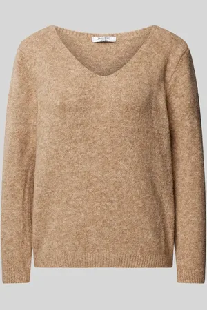 Zabaione Strickpullover mit gerippten Abschlüssen in , Größe S/M