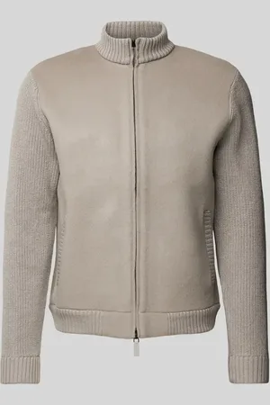 Emporio Armani Strickjacke mit Reißverschluss in , Größe S