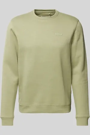 Blend Sweatshirt mit gerippten Abschlüssen Modell 