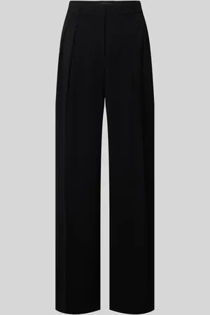 Marc Cain Wide Leg Stoffhose mit Bundfalten in , Größe 42