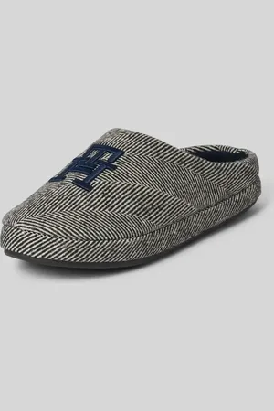 Tommy Hilfiger Hausschuhe mit Label-Applikation in , Größe 39/40