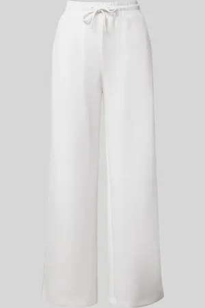 QS by s.Oliver Regular Fit Trackpants aus Scuba mit Label-Tape in , Größe 44