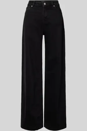 Review Wide Leg Jeans im 5-Pocket-Design in , Größe 24/30
