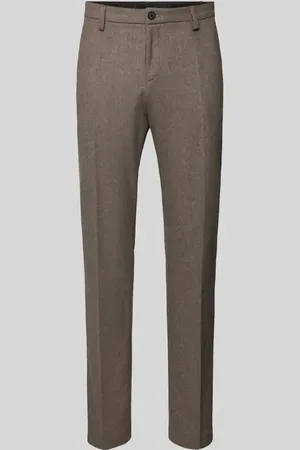 HUGO BOSS Slim Fit Anzughose mit Bügelfalten Modell 