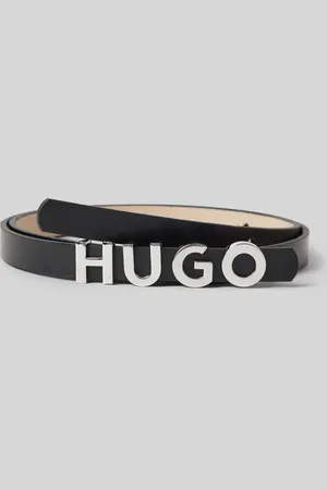 HUGO BOSS Gürtel mit Label-Applikation Modell 