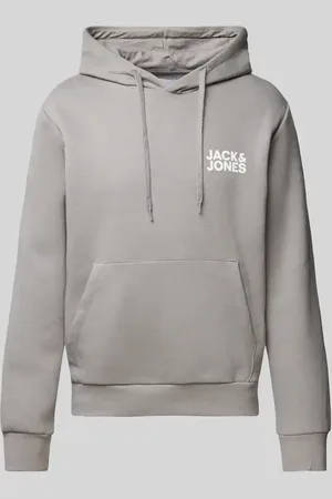 JACK & JONES Hoodie mit Label-Print Modell 