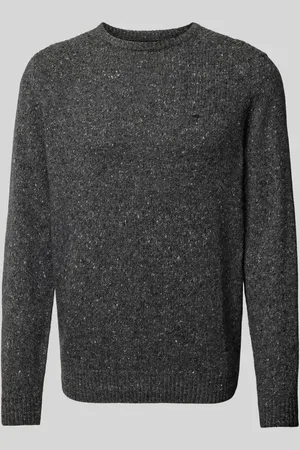 Fynch-Hatton Strickpullover aus Woll-Mix mit Rundhalsausschnitt in , Größe L