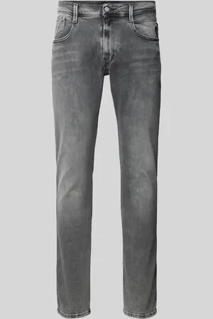 Replay Slim Fit Jeans im Used-Look Modell 