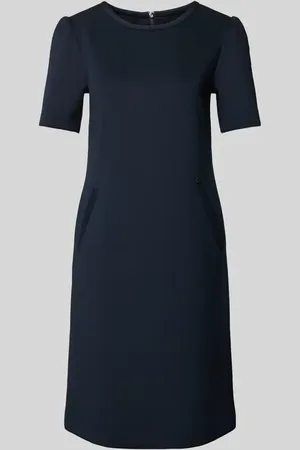 Marc Cain Knielanges Kleid mit Eingrifftaschen in , Größe 34
