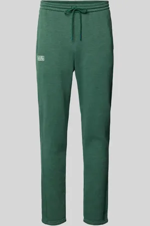 American Vintage Sweatpants mit elastischem Logo-Bund Modell 